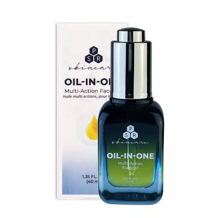 Oil in one multi action face oil