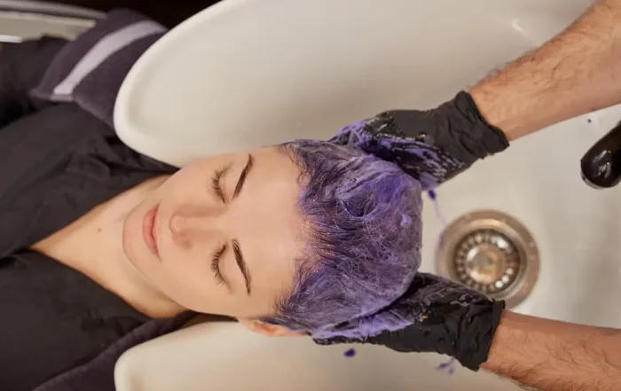 colored hair care